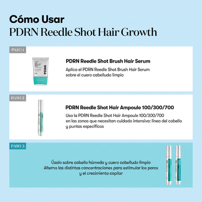 PDRN Reedle Shot Sérum Capilar en Cepillo