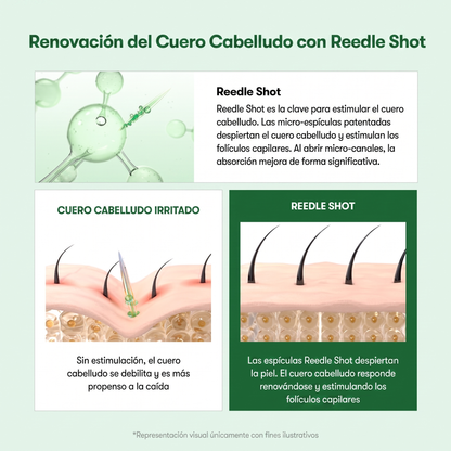 PDRN Reedle Shot Sérum Capilar en Cepillo