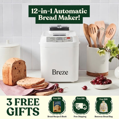 12-in-1 Automatic Bread Maker